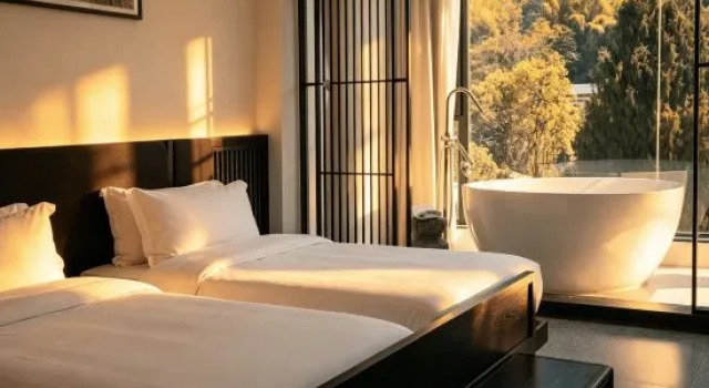 Двухместный люкс Man Yun Oriental Hidden Luxury · Hidden Luxury Vacation Hotel (Yulong River Branch)