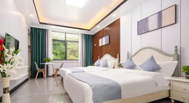 Люкс Deluxe Anji Liyuan Family Holiday Homestay