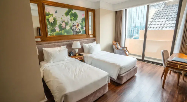 Двухместный номер Superior с видом на город Imperial Hotel Lạng Sơn