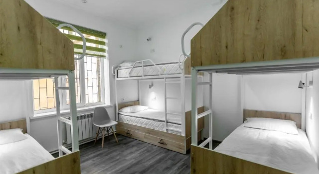 Łóżko w pokoju wieloosobowym (pokoju wieloosobowym żeńskim) Registan Hostel