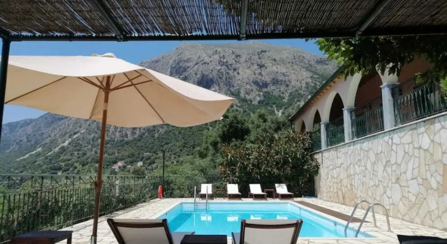 Вилла Grand с 4 комнатами с видом на море Gran Domenica Villa Corfu, Private Pool, Sea View, Garden