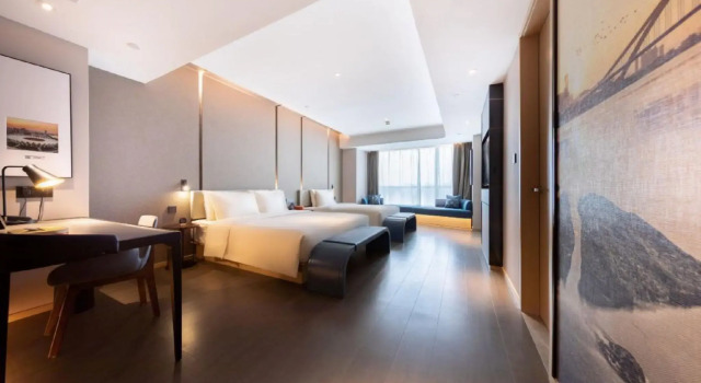 Семейный люкс Atour Hotel Foshan Shunde Overseas Chinese Town Happy Coast
