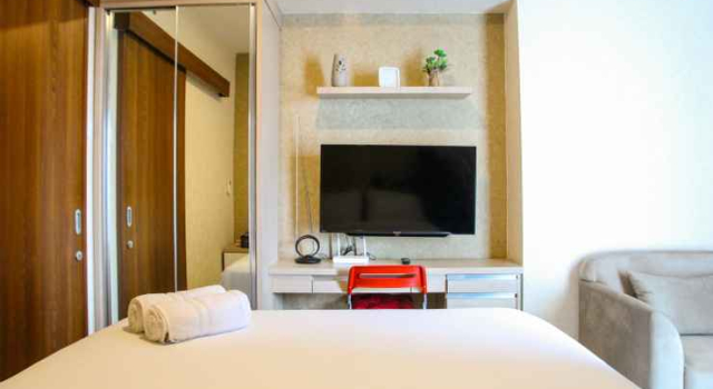 1BR Minimalist and Comfy at Grand Kamala Lagoon Apartment By Travelio, Rezervovat Apartmán Bekasi West Java
