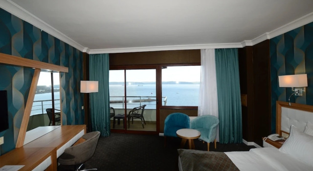 Одноместный номер Deluxe с видом на море Akol Hotel