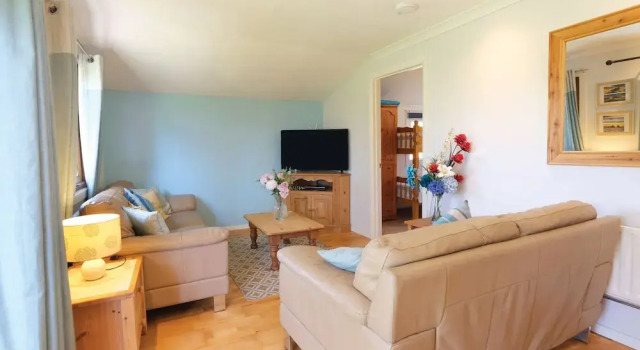 Merlins Cabin - 2 Bed - Blaen Cedi Farm, Réserver Séjour à la ferme Swansea Péninsule de Gower