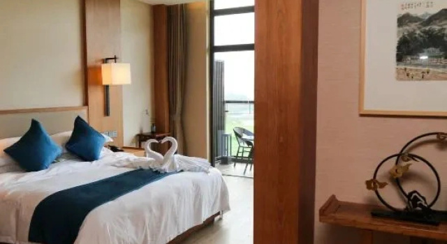 Двухместный люкс Deluxe Anhui Jiaotong Huifeng Yuyun Taiping Lake Hotel