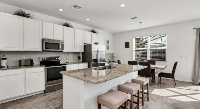 Вилла Lake View! Cozy 4BD Home Near Theme Parks With CDC Cleaning Standards #4bv941