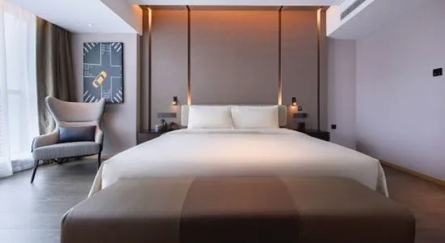 Люкс с видом на город Atour Hotel Wuhan International Expo Center