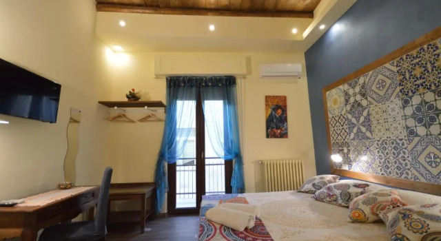 Standard Doppel Zimmer mit Balkon Centro Sicilia Rooms-Suites & Terrace