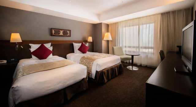 Двухместный клубный номер Superior Okinawa Harborview Hotel