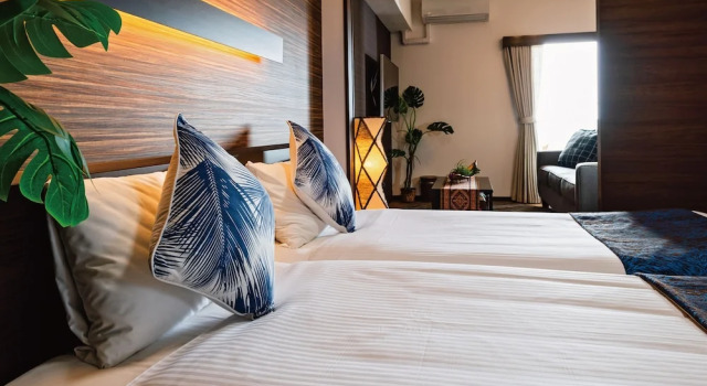 Двухместный номер Standard с балконом Zoe Resort The Sunset Village Okinawa Chatan