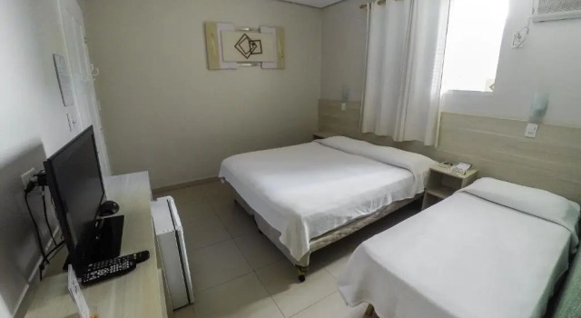 Трёхместный номер Standard Hotel Rio Guarujá - "Sua casa na praia"