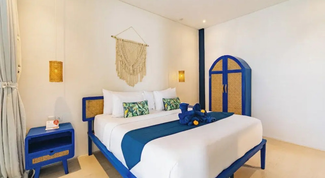 Omah Bleue Villa, Rezervovat Vila Chaty v Bali, Chalupa