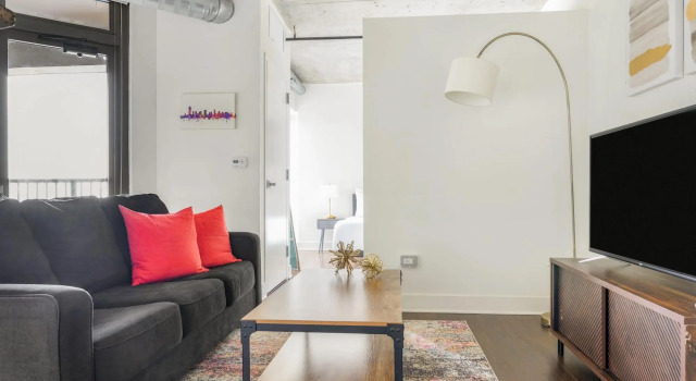 Chicago | Beautiful Studio South Loop Apartment, Забронировать Апартаменты/квартира Апартаменты Чикаго, рядом с Букингемский фонтан, Апартаменты/квартира
