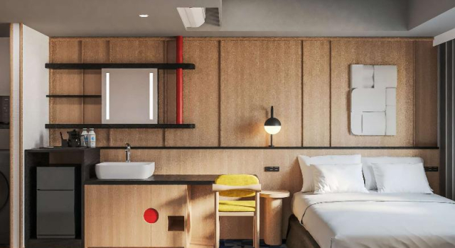 Двухместный номер Standard Mercure Tokyu Stay Hiroshima