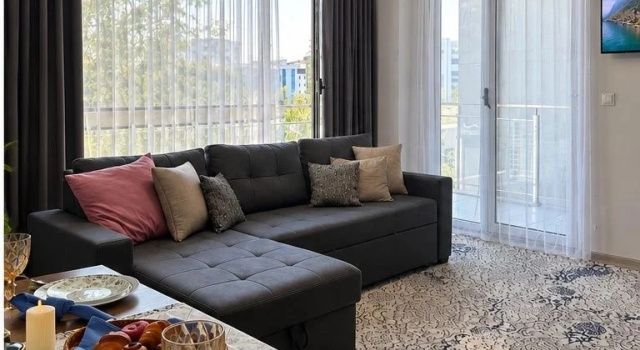 Apartments Uyutnye Apartamenty Zarafshan 60 V Tsentre Tashkenta, Buchen Sie Ferienwohnung Taschkent Tashkent