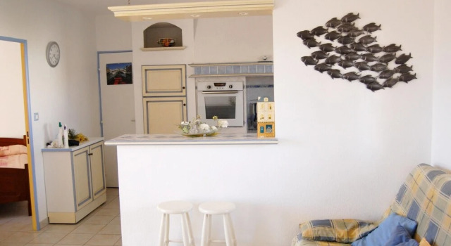 Apartment With 2 Bedrooms in Valras-plage, With Pool Access, Furnished, Réserver Appartement Hôtels à Valras-Plage avec parking, Parking