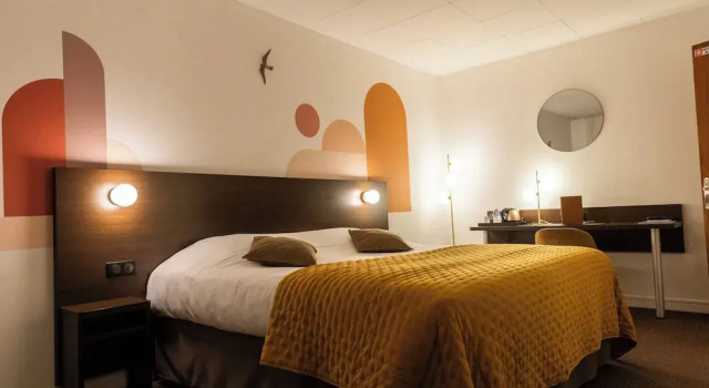 Номер Standard с балконом Logis Hôtel & Restaurant - Le Relais de Montigny
