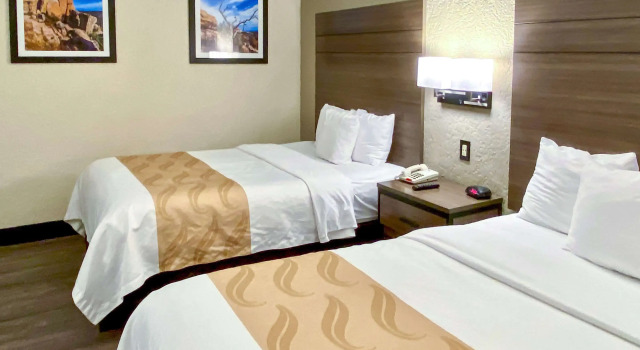 Четырёхместный номер Standard Quality Inn & Suites Airport