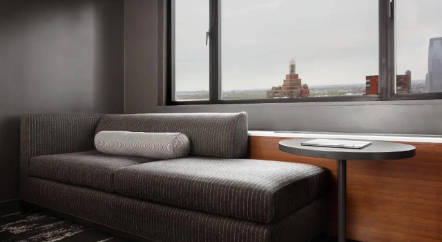 Двухместный room Deluxe New York Marriott Downtown