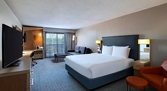 Двухместный номер Deluxe Courtyard by Marriott Austin The Domain Area