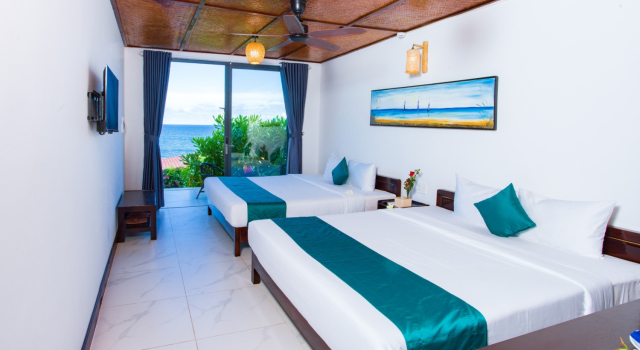 Двухместный номер Deluxe с частичным видом на океан Adora Bay Ke Ga Beach Resort - Onsite Water Park