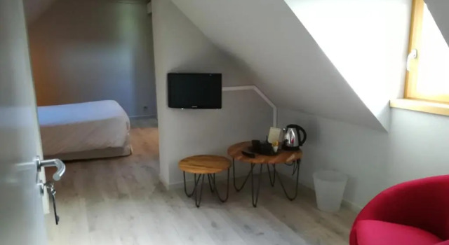 Bahçe manzaralı Standart üç kişilik oda Aux Caprices d'Aubrac