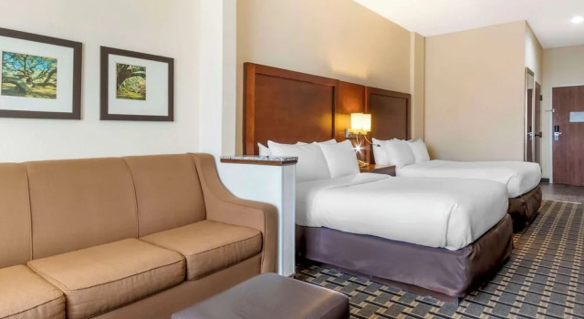 Четырёхместный номер Standard Comfort Inn Summerville - Charleston