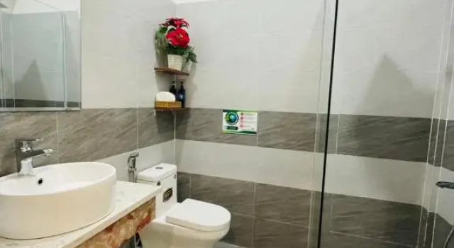 Кровать в общем номере Sapphire HOTEL HUE