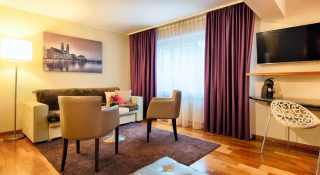 Люкс Leonardo Boutique Hotel Rigihof Zurich