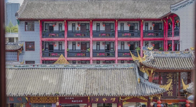 Chengdu DreamsTravelWenjunCourtyardHotel, Rezerwuj Hotel Hotele w Qingyang z parkingiem, Parking