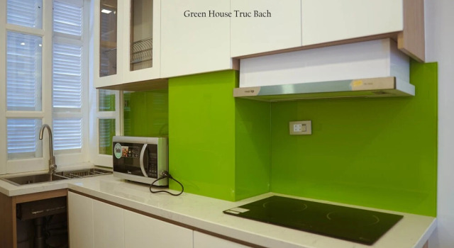 Апартаменты с 2 комнатами с балконом Green House Service Apartment
