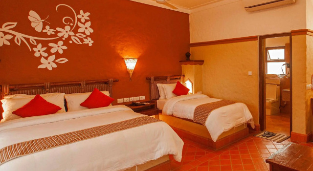 Номер Deluxe с балконом Green Park Chitwan