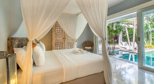 Trendy 3br Private Villa Seminyak, Rezervovat Vila Chaty v Bali, Chalupa