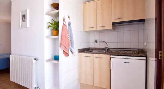 Двухместная студия с видом на гавань Apartamentos Cala Figuera