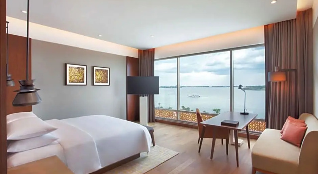 Двухместный номер Grand Hyatt Kochi Bolgatty