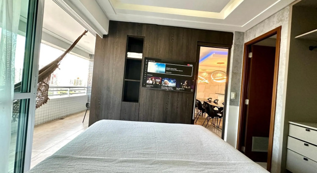 Beira Mar Apto 16º andar Luxo 2 quartos, Забронировать Отель Отели Форталезы с бассейном, рядом с Abolition Palace, Бассейн