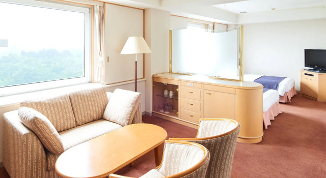 Двухместный номер Deluxe Marroad International Hotel Narita