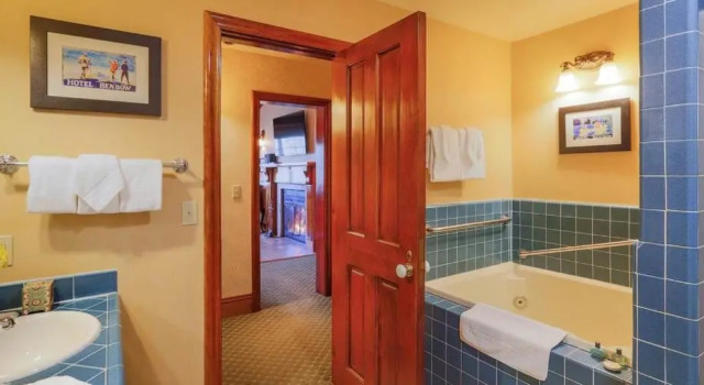 Номер Standard с видом на сад Benbow Historic Inn