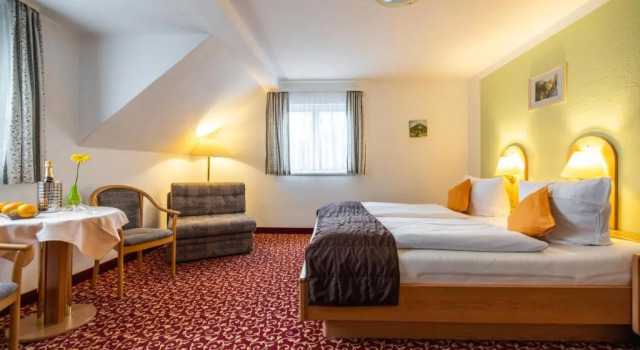Standard double chambre Vue montagne Pension & Café Abendröte