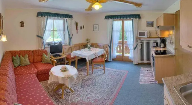 Апартаменты с балконом Andrebauernhof - Biohof - Chiemgau Karte