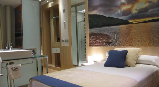 Одноместный номер Standard с красивым видом из окна Hotel Vía Gótica