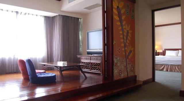 Четырёхместный номер Standard с видом на озеро Beautiful Hotel Taipei