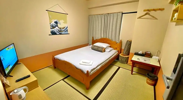 Guesthouse017徳島個室 飲食街中心 阿波踊り会館7分 文理&徳島大学 アスティとくしま車8分