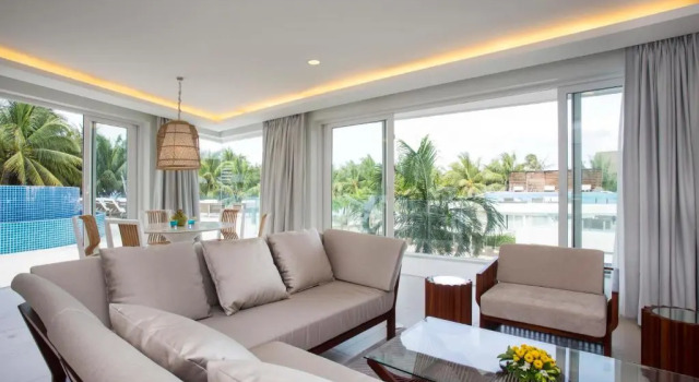 Präsidenten Suite 4 Zimmer mit Meerblick Aqua Boracay