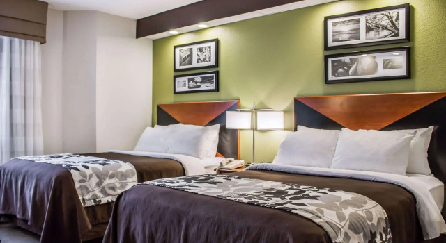 Четырёхместный номер Standard Sleep Inn Beaver- Beckley
