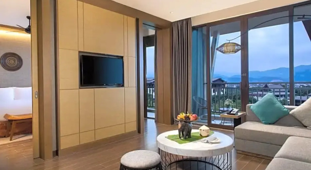 Люкс Deluxe с балконом и с видом на парк Pullman Resort Xishuangbanna