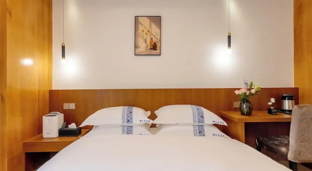 Номер Comfort Namzhuo Tibetan-style Courtyard Manor