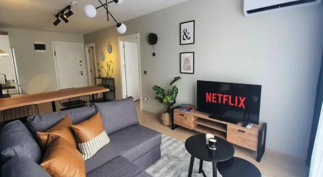 Коттедж c 1 комнатой Cozy and Stylish 1bed. apartement fully furnished