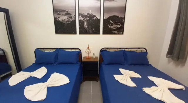 Moderno Qto&Sala na Praia de Copacabana